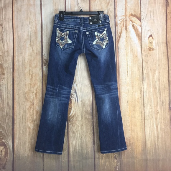 🌸Miss Me JW6043B Bootcut Denim Jean Size 27 - Picture 8 of 8